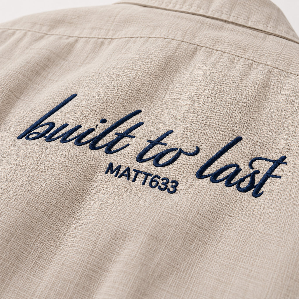 Built to Last Boxy Button-Down