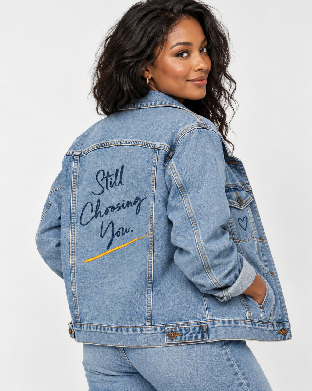 Still Choosing You Denim Jacket