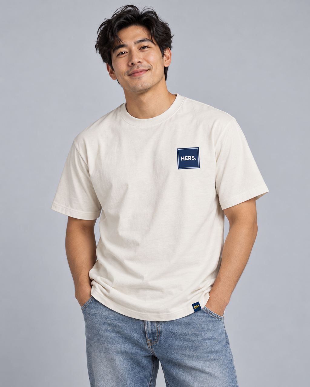 HERS Chest Logo Tee for Him