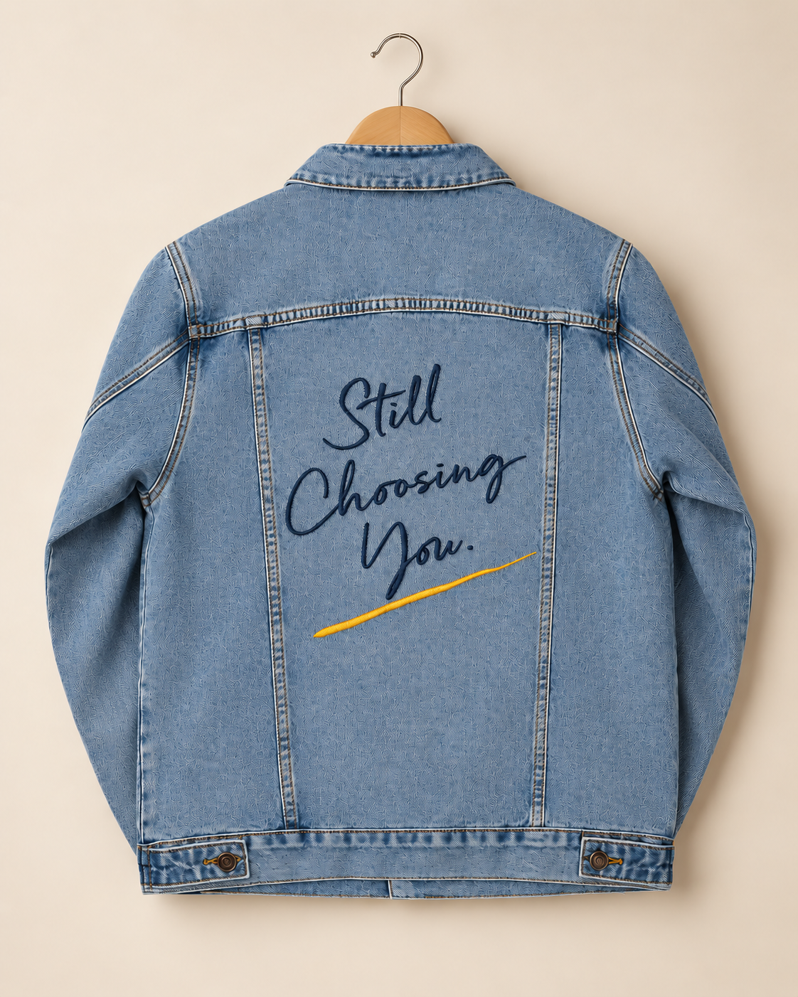 Still Choosing You Denim Jacket