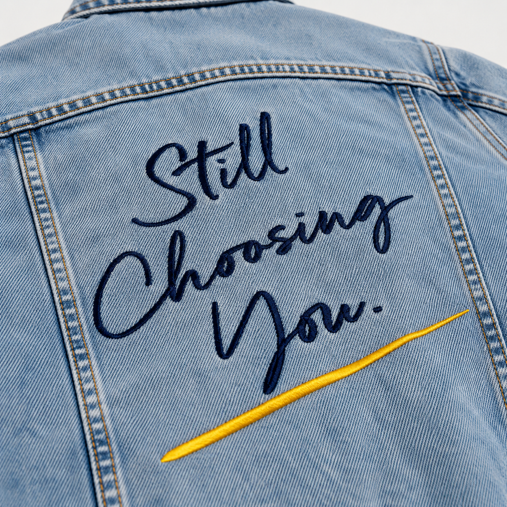 Still Choosing You Denim Jacket